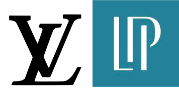 Louis Vuitton Logo. Source:  logo-logos.com  and Luxury Portfolio International Logo. Source:  Fit Small Business